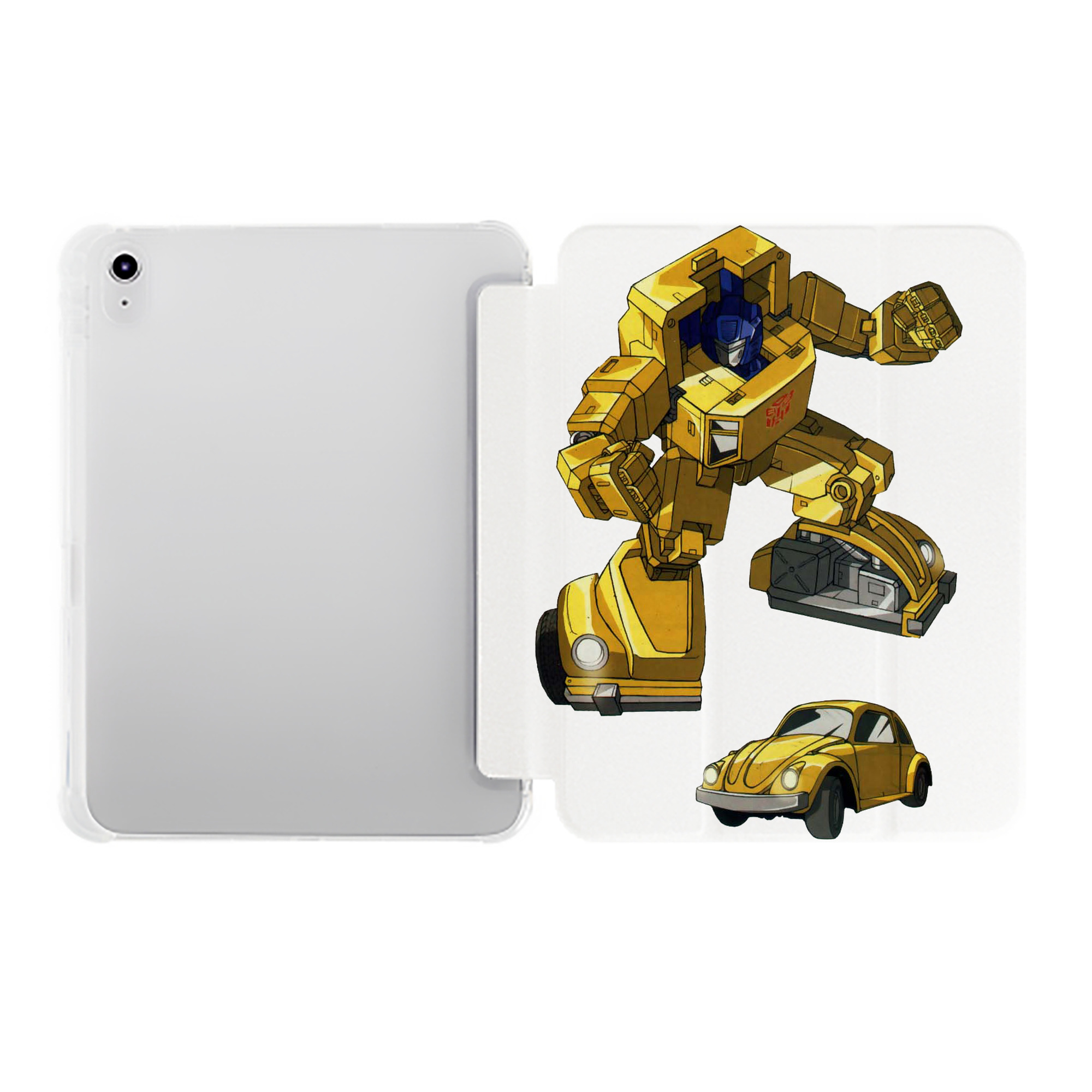 （画像用）  IPad ケース ペン収納付き 三つ折りスタンド PUレザー×シリコン 対応機種9.5/10.5/10.9インチ